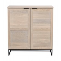 RO EVERETT CABINET WHITEWASH/BLACK